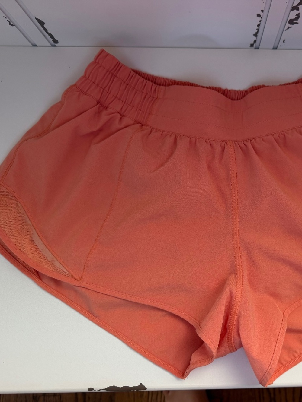 Lululemon coral hotty hot shorts